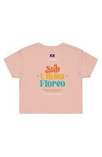 Load image into Gallery viewer, Belize limited womens crop tee pink
