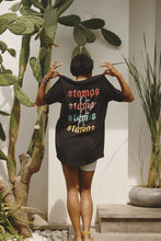 Load image into Gallery viewer, Stamps On Stamps Long Tee
